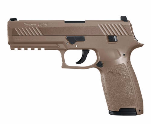 SIG SAUER P320 FDE TAN | 30 ROUND PELLET/ BB CAPACITY !