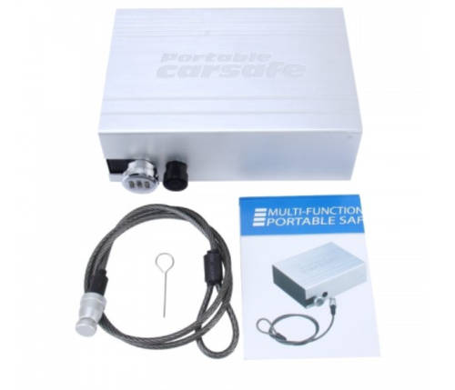 Portable Multi-fuctional Car Safe Storage Steel Plate | Combination Lock
