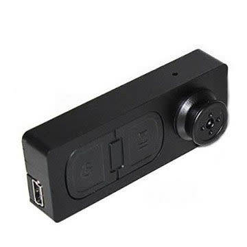 SPY CAMERA BLACK BUTTON-FULL COLOUR VIDEO / PICTURE/ AUDIO | MICRO SD SLOT