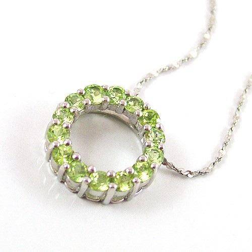 "INTERNATIONAL SHIPPING" FREE CHAIN INCLUDED GENUINE PERIDOT PENDANT CRAFTED IN .925 STERLING SILVER