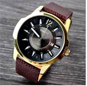 EXECUTIVE BLACK CURREN MENS QUARTZ ANALOG WATCH WITH DATE VERY STYLISH ACCENTUATING TRUE CLASS