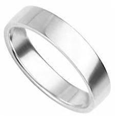 MEN'S WEDDING RING / BAND CRAFTED IN GENUINE SOLID 925 STERLING SILVER (RE-SIZEABLE) 14 / Z+2
