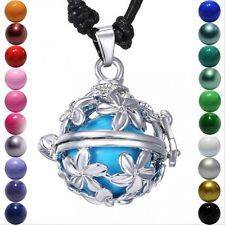 MEXICAN BOLA 925 STERLING SILVER PREGNANCY ANGEL CALLER PENDANT - JUST ADD CHIME BALL FROM OUR RANGE