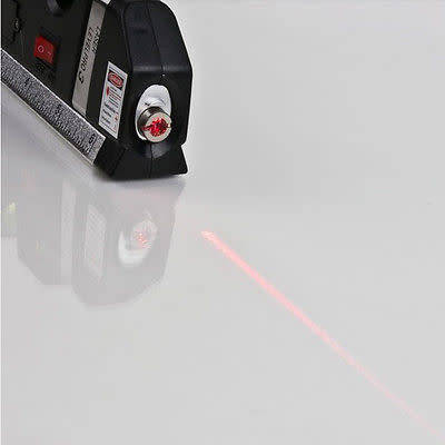 GIFT FOR THE HANDYMAN!!! RED LASER HORIZONTAL AND VERTICAL MEASURE AND LEVEL