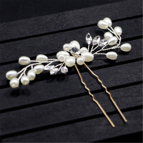 GORGEOUS BRIDAL PEARL FLOWER HAIRPIN - AMAZING HAIR ACCESSORIES