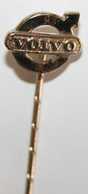 Volvo, motorcar silver tie stick pin badge