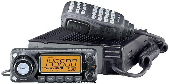 Icom IC E208 VHF/UHF and FM excellent Radio condition