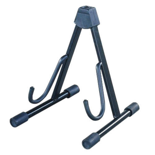 A Frame Guitar Stand with Round Basket