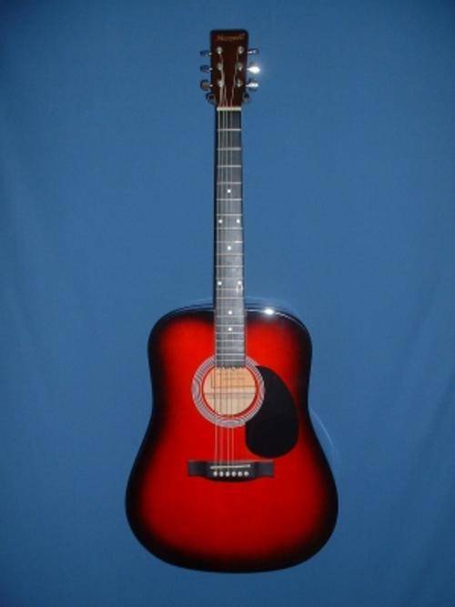 Maxwell 41" Dreadnought Guitar [Redburst]