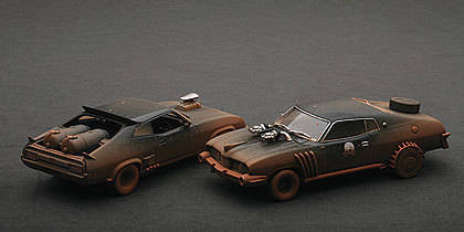 Mad Max 2 The Road Warrior Interceptor / Enemy Car 1/43 Die Cast (AA52749)
