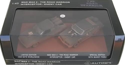 Mad Max 2 The Road Warrior Interceptor / Enemy Car 1/43 Die Cast (AA52749)
