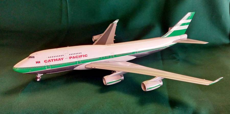 Boeing 747-400 Cathay Pacific - 1/200 Scale (XX2921P)(TAS6004)(JC Wings)