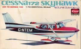 Cessna 172 Skyhawk - 1/72 Scale (Eidai 005)