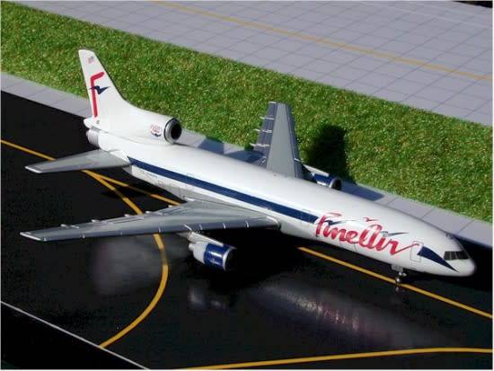Lockheed L-1011-385-1-14-200F TriStar Fine Air - 1/400 Scale (GJFBF121A)(Gemini Jets)