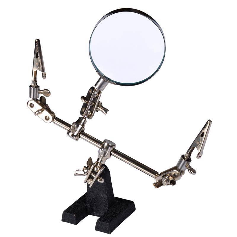 Magnifying Glass with Helping Hands