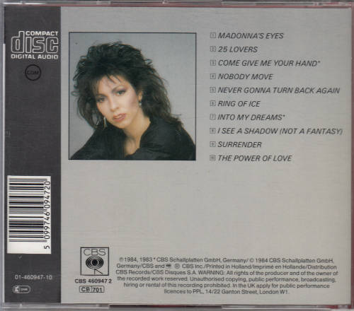 JENNIFER RUSH - INTERNATIONAL VERSION
