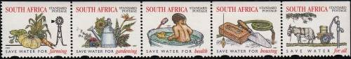RSA 1997: NATIONAL WATER CONSERVATION CAMPAIGN MNH (SACC1007a) - OVAL PERF