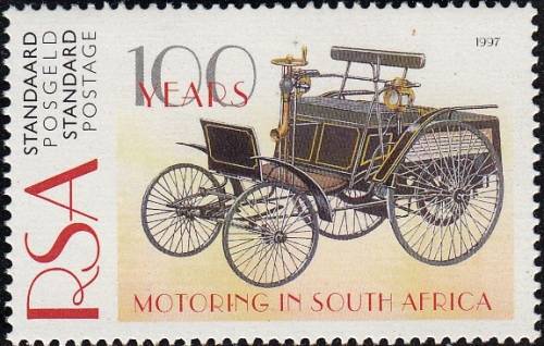 RSA 1997: 100 YEARS OF MOTORING IN SOUTH AFRICA MNH (SACC996)