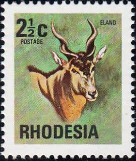 RHODESIA 1974: DEFINITIVE ISSUE 2½c MNH (SACC252)