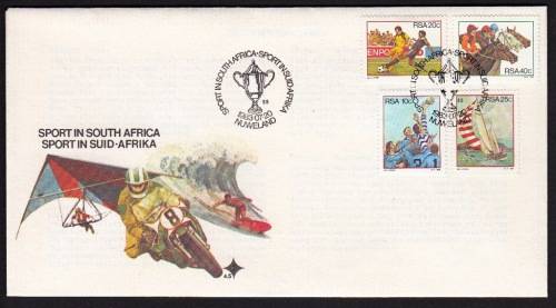 RSA 1983: OFFICIAL FDC 4.5 - SPORT IN S.A.