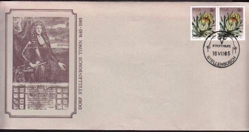 RSA COMM. COVER 1985: TERCENTENARY OF STELLENBOSCH TOWN