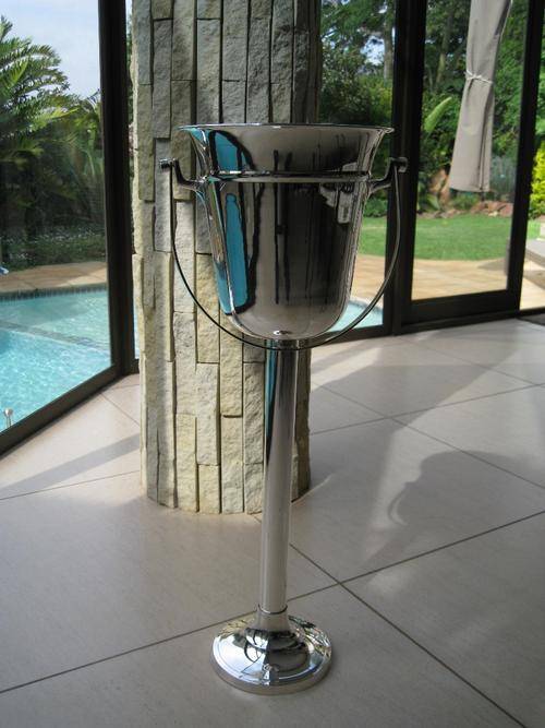 Wine Bottle Ice Cooler Stand