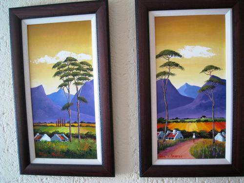 2 x Pieter van Heerden with frames