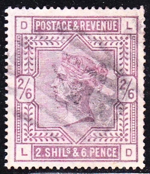QUEEN VICTORIA 1883 2'6s USED