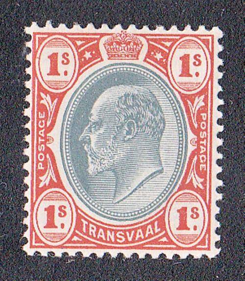 TRANSVAAL 1905: KE VII 1s MNH (SACC273)