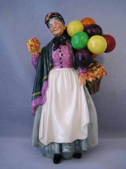 Royal Doulton Biddy Penny Farthing HN 1843 Made In England