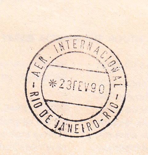 RSA 1990: SAA COVER NO 48 - BRIDGING THE SOUTH ATLANTIC JHB - RIO DE JANEIRO