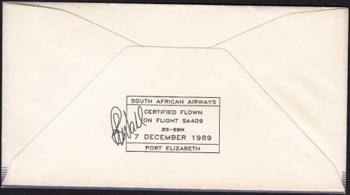 RSA 1989: SAA COVER NO 47 - INTRODUCTION BOEING 737 INTO SERVICE