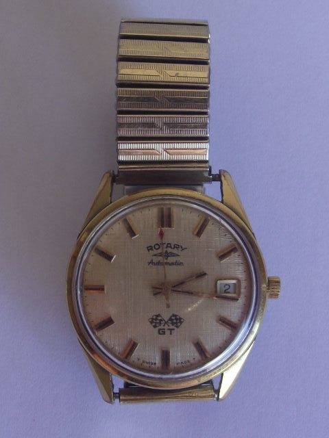 AMAZING ROTARY AUTOMATIC GT WRISTWATCH IN PERFECT CONDITION