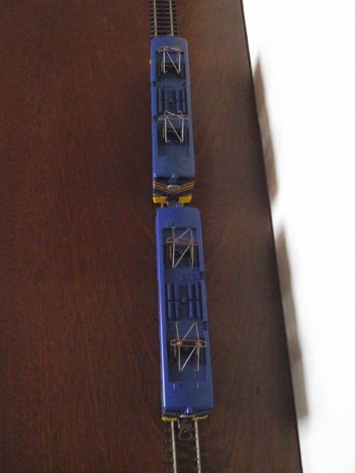 LIMA HO: SAR 5E Blue Train Electric Locomotive and Dummy(E444). Not boxed (made in Italy)
