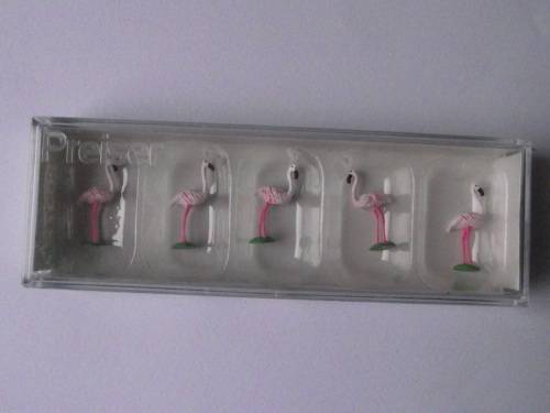 PREISER HO 1:87  FLAMINGOES