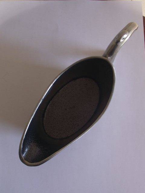 LOVELY CARROL BOYES MAN DESIGN GRAVY BOAT-ALUMINIUM