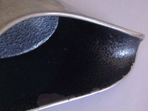 LOVELY CARROL BOYES MAN DESIGN GRAVY BOAT-ALUMINIUM