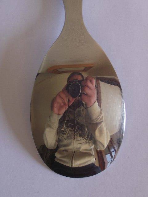 LOVELY LARGE CARROL BOYES SERVING SPOON