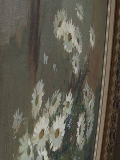 AMAZING STILL LIFE FLOWERS OIL PAINTING BY WESSEL MARAIS