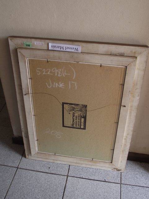 AMAZING STILL LIFE FLOWERS OIL PAINTING BY WESSEL MARAIS