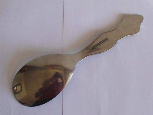 BEAUTIFUL CARROL BOYES 18/8 STAINLESS STEEL SERVING SPOON - WASADI
