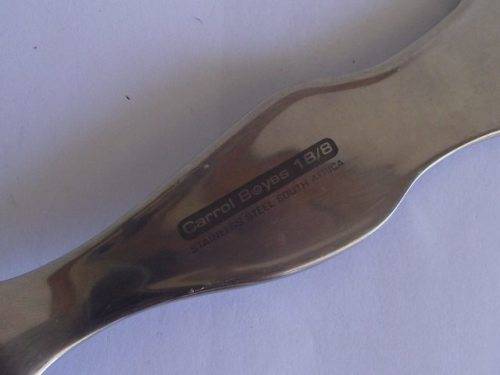 BEAUTIFUL CARROL BOYES 18/8 STAINLESS STEEL SERVING SPOON - WASADI