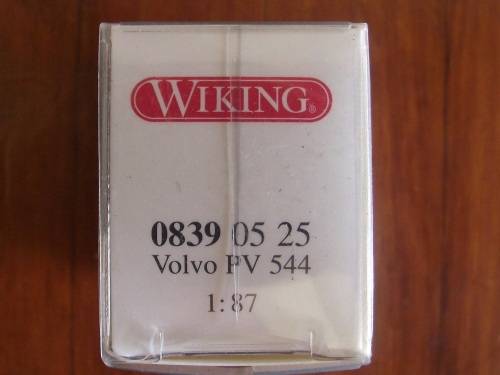 WIKING HO SCALE VOLVO PV 544 --- 0839 05 25