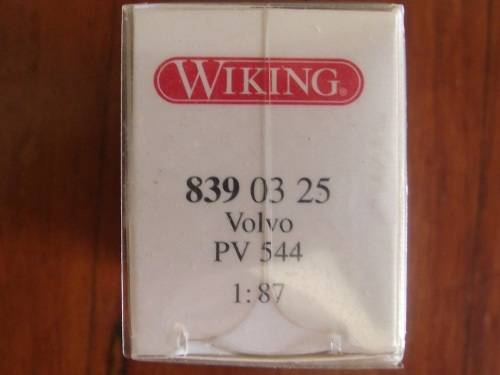 WIKING HO SCALE VOLVO PV 544 --- 839 04 25
