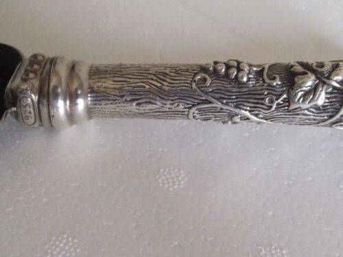 LOVELY STERLING SILVER HANDLED CAKE LIFTER