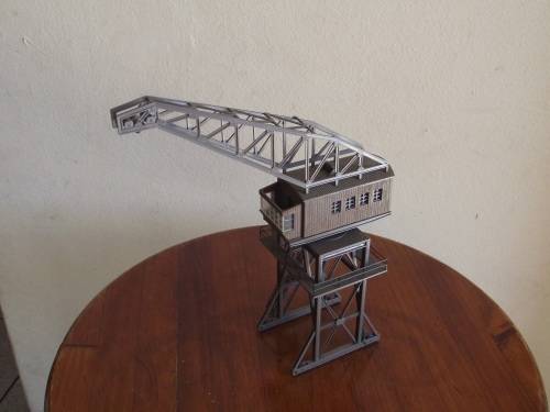 HO SCALE CRANE AND COAL LOADER