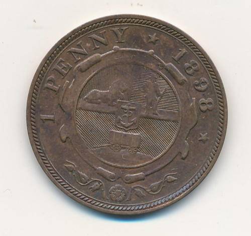 1898 Paul Kruger penny - R7 store