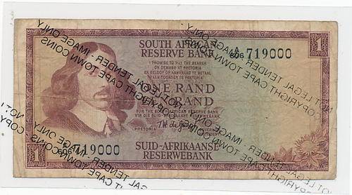 T.W. DeJongh R1 banknote as per scan