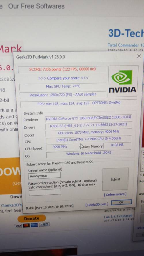 GeForce GTX 1060 GAMING X 6G