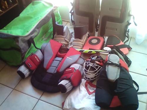 Hockey goalkeeper set